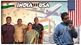 INDIA to USA ️ : Chapter 2 Begins ! #travel #vlog