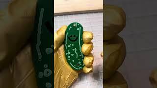 Making acrylic pickle keychain, xtool m1