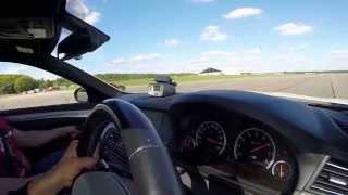 Ferrari 458 vs Evolve E750 F10 M5 with 4 Passengers