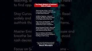The Magic Mindset to Outsmart 99% of People #magic #mindset #descipline #motivation #facts #shorts