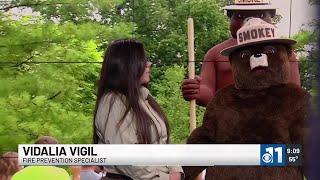 Smokey Bear turns 80 and highlights wildfire prevention with KKTV 11 News in Colorado