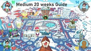 No Time to Relax - Medium 20 weeks Full Stats Guide