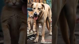 The Stray Dog Who Adopted Orphan Kittens  | Heartwarming Animal Story | Must Watch!