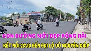 Con Đường Mới Đẹp Rộng Rãi Sắp Hoàn Thành Kết Nối Từ 23.10 Qua Đại Lộ Võ Nguyên Giáp