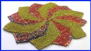 28 fande se banaye bahot hi sunder sa door mat, Paydan banane ka tarika, doormat making at home, diy