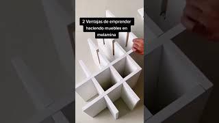 Aprende melamina desde cero, Te enseñamos a diseñar y fabricar tus propios muebles de melamina