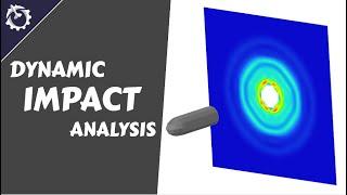 Dynamic Impact Analysis [Hypermesh Radioss Simulation]