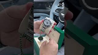 Rolex Daytona 126500LN Stainless Steel with White Panda Dial #unboxing