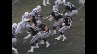 NFL wide receiver Mark Pattison LA Raider highlights