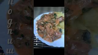 Бефстроганов с курицей. #еда# курица#