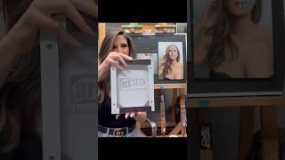 Look at this  Artefex Ambassador @slevenson shows off her painting on an Artefex Gallery Panel!
