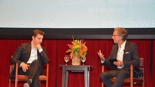 Founders Unplugged hosted by NYU Entrepreneurial Institute and Newsweek.