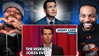 OMG HE SAID THAT!?..Jimmy Carr Riskiest Jokes (Reaction)