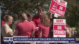 No classes Monday as Kent teachers strike continues | FOX 13 Seattle