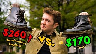 The Most Expensive Dr. Martens vs. The Cheapest.