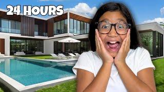 24 HOURS At A FAMOUS YouTuber’s House!