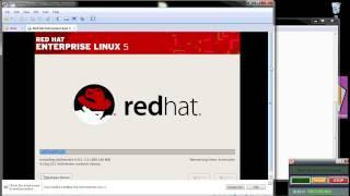installing  red hat Linux on vmware workstation (WebSphere Jungle)