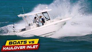 NOOB CAPTAIN STUFFS THE BOAT AT HAULOVER ! | Boats vs Haulover Inlet