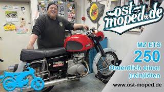 MZ ETS 250 | The last little things for a fresh TÜV | ost-moped.de