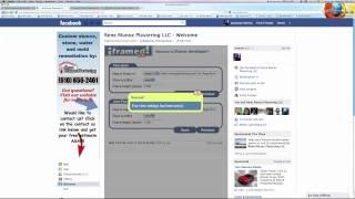 How to build a custom landing page for facebook using iWeb and HTML/iFrame