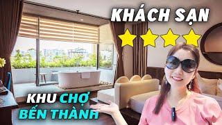 Review Khách Sạn 4 Sao ở Quận 1 Sát Bên Chợ Bến Thành Sài Gòn, Giá Cả Ra Sao | KT Food