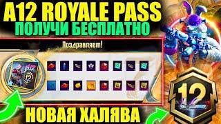 ПОЛУЧИ БЕСПЛАТНО A12 ROYALE PASS! НОВАЯ ЮБИЛЕЙНАЯ ХАЛЯВА от РАЗРАБОТЧИКОВ PUBG MOBILE!!