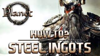 Elder Scrolls Online (ESO) - How to Make Steel Ingots (Guide/Tutorial)