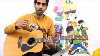 Tum Hi HO - Aashiqui 2 - Complete Guitar Cover Lesson CHords Intro Easy Hindi