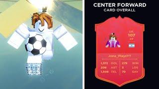 Level 106 CF be like (Super League Soccer Roblox)