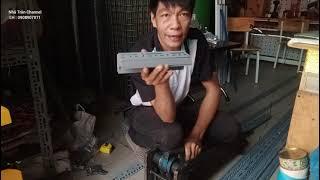 Hướng Dẫn Cắt Sắt V 30x50 Làm Vườn Rau Thủy Canh ,Tiện Lợi, Hiệu Quả,Tiếc  Kiệm /Nhã Trân Channel