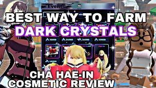 Anime Dungeon Fighters | Fastest Way To Farm Dark Crystals | Cha Hae-In Cosmetic Sets Review