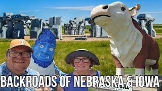 Nebraska Slept at a Gas Station / Carhenge / Beetle Spider / Albert The Bull / Danish Windmill Iowa