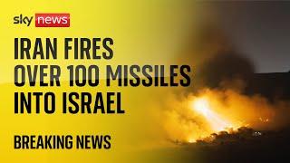 Live: Iran attacks Israel latest - Netanyahu warns Iran 'will pay' for 'big mistake'