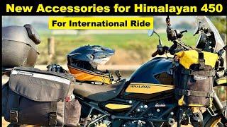 Himalayan 450 New Touring Accessories | Preparation for an International Ride