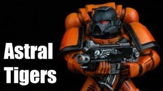 How to paint Space Marines Astral Tigers? Warhammer 40k airbrush painting tutorial Buypainted