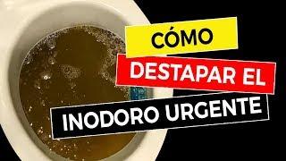 Cómo Destapar el Inodoro Urgente 