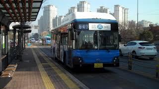 Bus stop at Express Bus Terminal - Seoul, South Korea