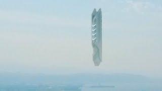 UFO Sighting : Huge UFO over BOSPHORUS - Turkey  (CGI)