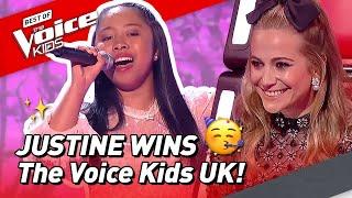 Justine's ROAD TO VICTORY in The Voice Kids UK 2020! 