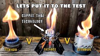  Alcohol Stove Showdown: Copper Tube Tech vs Goshawk Era Burner & Trangia!  | Ultimate Stove Test"