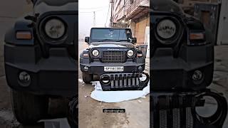 Wrangler Grill And Cladding | #modifiedthar #modmughals
