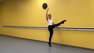 Cooper Sainiak - Oklahoma University Ballet BFA Audition Video