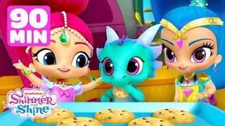 Shimmer & Shine Bake Cookes & Find a New Gem! + MORE Full Episodes | 90 Minutes | Shimmer and Shine