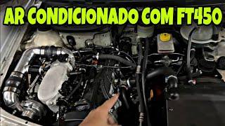 Saveiro turbo com ar condicionado e FT450 - Racetech @FuelTechOficial