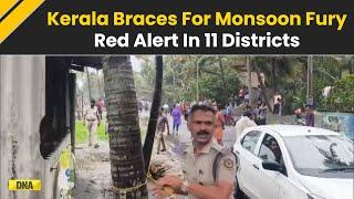 Kerala Rain: Heavy Rains To Continue In Kerala | Red, Orange Alerts In Several Districts | Monsoon