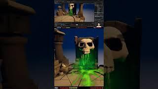 Toxic Skull Poison FX in Unreal Engine 5 Niagara Tutorial