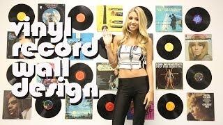 DIY Decorate Your Room With Vintage Vinyl Records