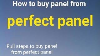 How to buy Perfect Smm panel ??  Full tutorial step by step