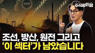 조선, 방산, 원전. 다음은 이 섹터? 신정부 정책 수혜 기업은 이것입니다. (주식왕 찐쌤 | 김진)