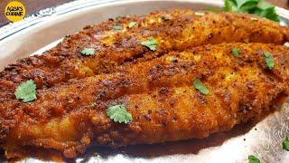 Fish Fry NEW Recipe, Khadda Fish Popular Lahori Fish With Secret Masala By Aqsa's Cuisine Fried Fish